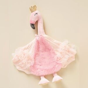 MON AMI Felicity Flamingo Security Blankie in Pink